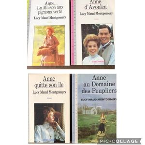 4 Anne of Green Gables Books In French